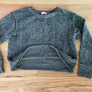 Anthropologie T.La  Crop Sweatshirt M